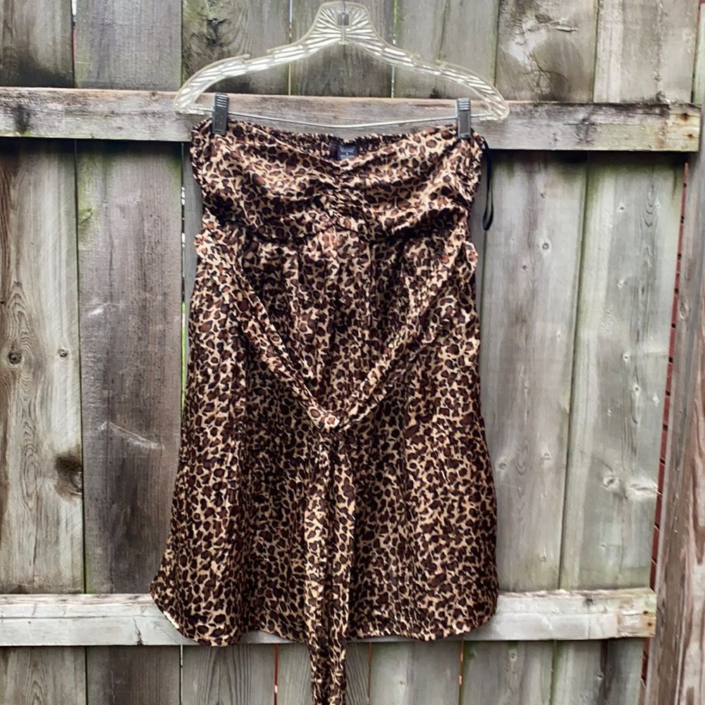 Fire Lis Angeles strapless babydoll dress sz. S
